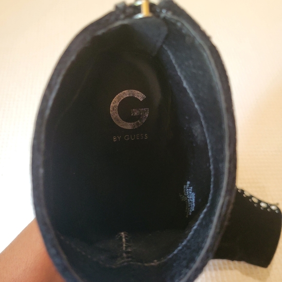 Guess Black Suede Ankle Booties - Picture 10 of 11